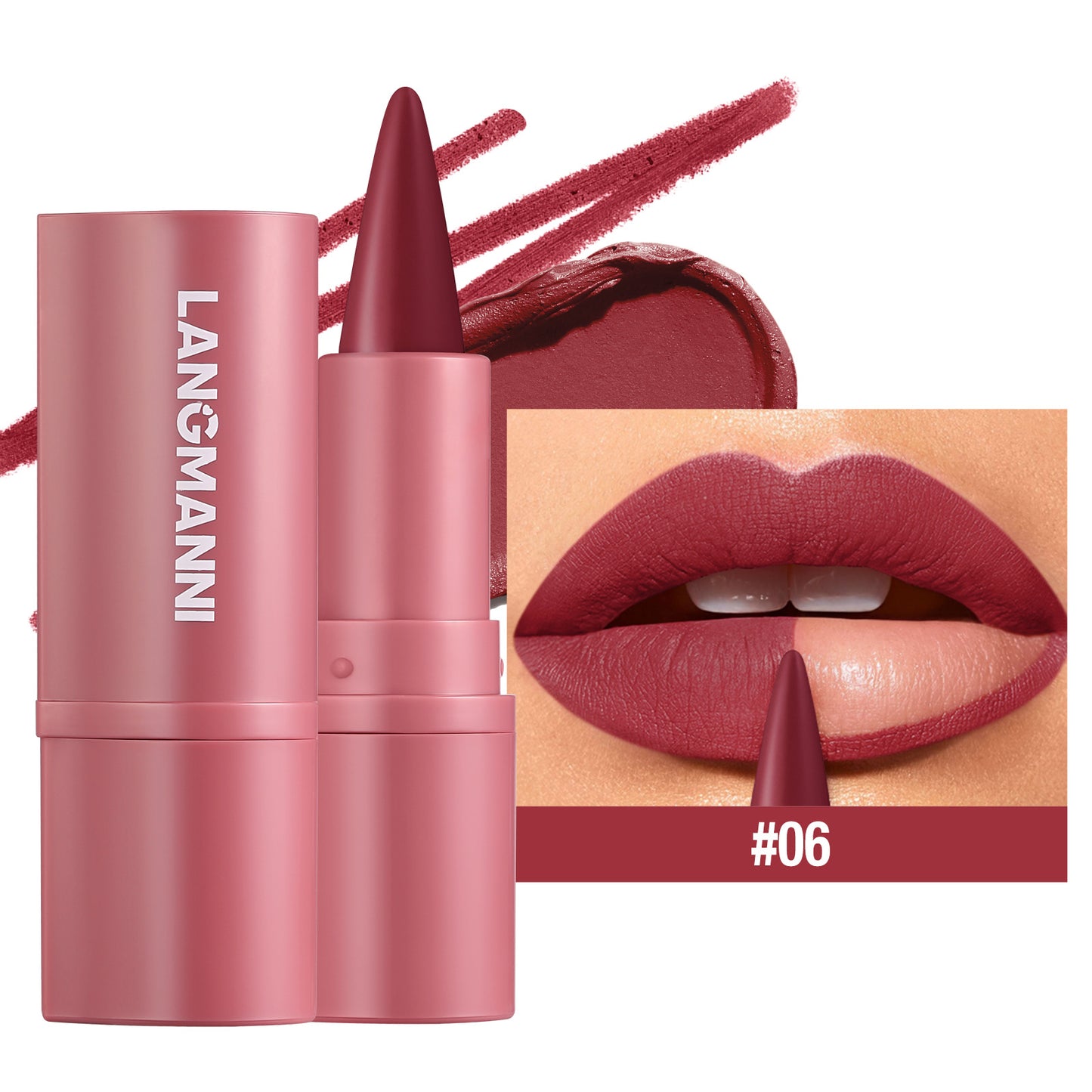 Multifunctional Lip Liner Pen Matte