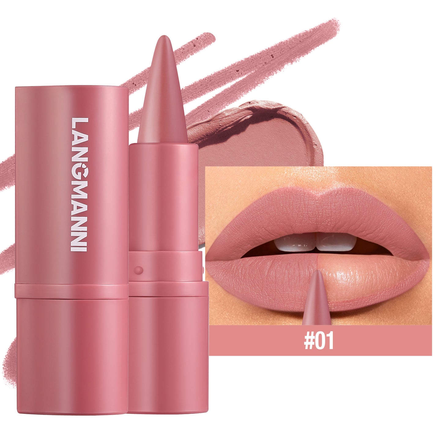 Multifunctional Lip Liner Pen Matte