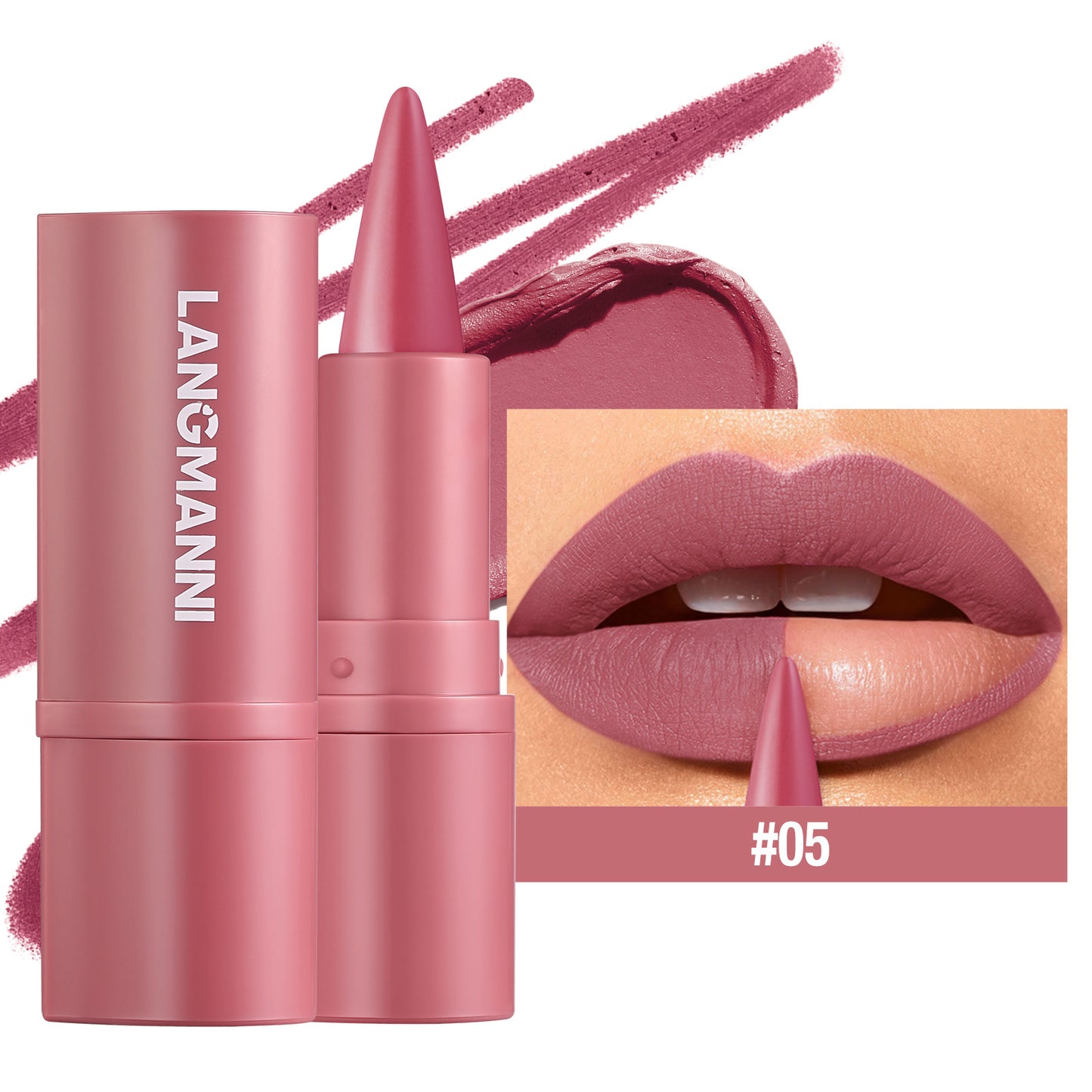 Multifunctional Lip Liner Pen Matte